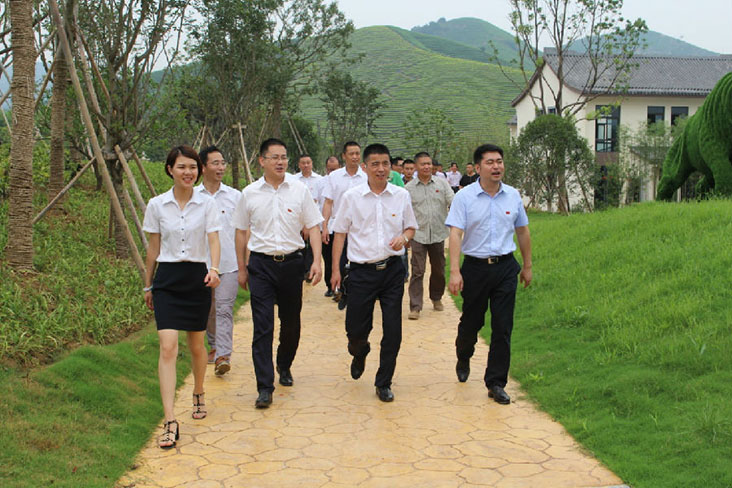 吴兴区委常委温建飞带队考察原乡小镇